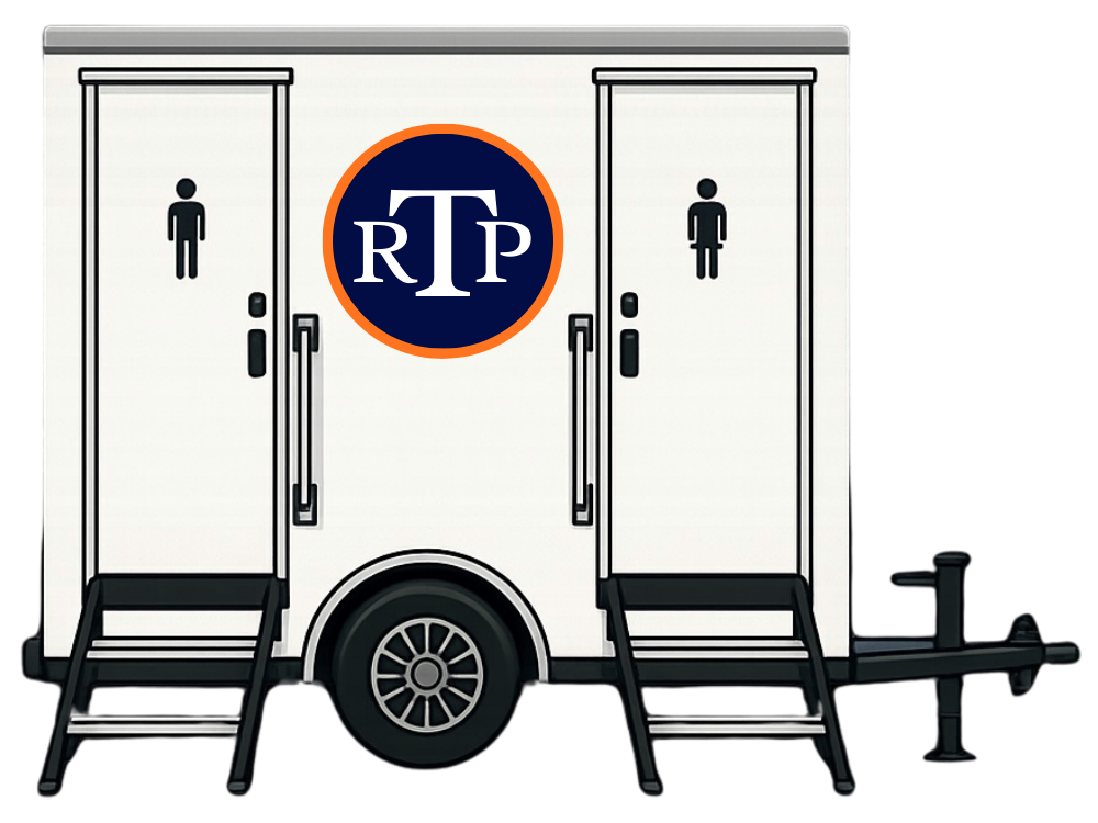 Restroom Trailer Pro Logo Trailer Icon Transparent BG 1