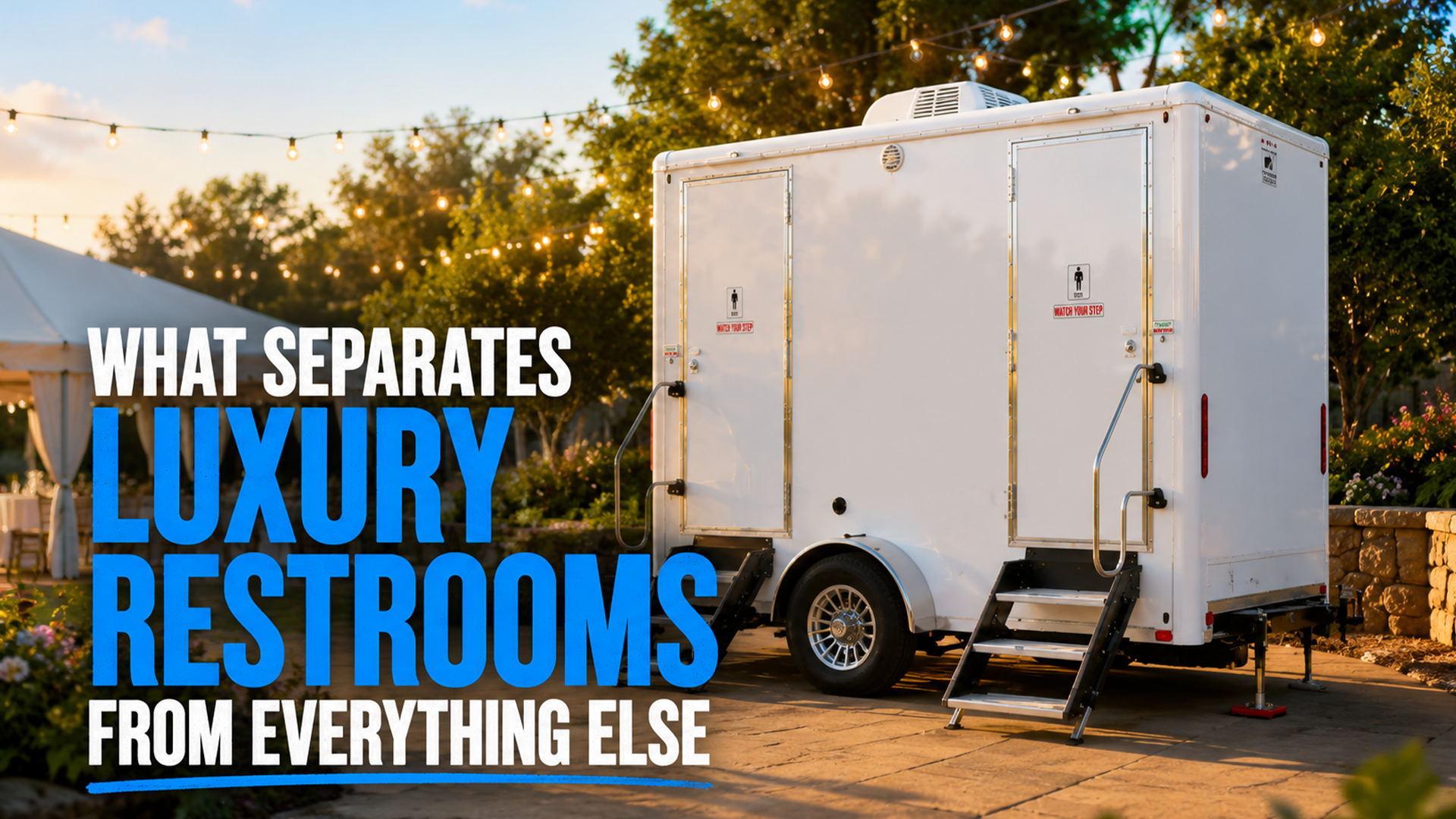 Restroom Trailer Pro Luxury Portable Restrooms What Makes Them Different Blog 1